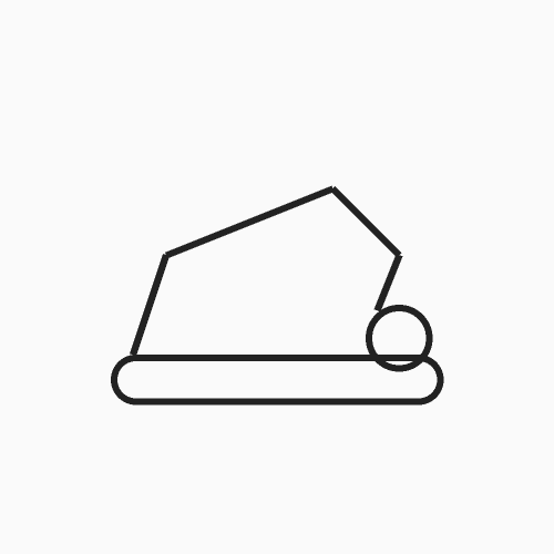 Santa Hat  — SVG Cut File